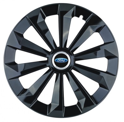 Set 4 capace roti Fame Negru R16 pentru gama auto Ford foto
