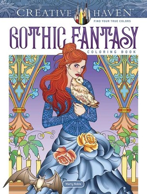 Creative Haven Gothic Fantasy Coloring Book foto