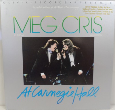 Vinil 2xLP Meg Christian / Cris Williamson &amp;ndash; At Carnegie Hall (EX) foto