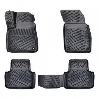 SET COVORASE AUTO CAUCIUC UMBRELLA PENTRU AUDI Q7 II (TYP 4M) 2015- foto