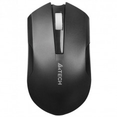 Mouse a4tech wireless optic v-track 1000dpi negru li-ion rechargable battery foto