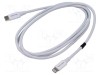 Cablu USB 2.0 Apple Lightning și USB C VENTION 1,5m