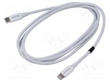 Cablu USB 2.0 Apple Lightning și USB C VENTION 1,5m