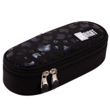 Penar neechipat Black Cats,1 compartiment, 1 extensie, negru,23x121x6 cm