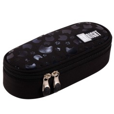 Penar neechipat Black Cats,1 compartiment, 1 extensie, negru,23x121x6 cm