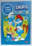 THE SMURFS , COLOUR and PLAY , WITH STICKERS , 2025