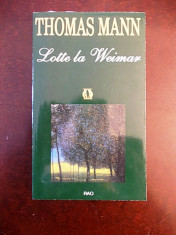 THOMAS MANN- LOTTE LA WEIMAR, r1e foto