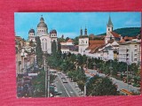 CPIB 23406 CARTE POSTALA - TARGU MURES, PIATA TRANDAFIRILOR, NECIRCULATA, AUTOTURISM