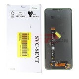 LCD+Touchscreen Samsung Galaxy Xcover 7 / G556 BLACK Original Service Pack