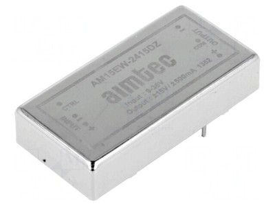 Convertor DC/DC 15W 9-36V la 15V/-15V foto