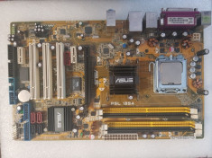 Placa de baza LGA 775 ASUS P5L-1394 DDR2 PCI-E + procesor- poze reale foto