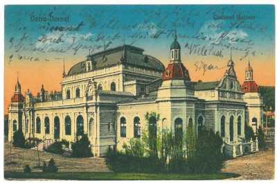 669 - VATRA DORNEI, Bucovina, Cazinoul, Romania - old postcard - used - 1929 foto