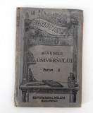 Carte veche 1896 Biblioteca pentru toti Minunile Universului partea a doua