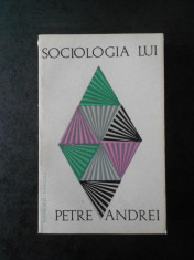 MIRCEA MANCIU - SOCIOLOGIA LUI PETRE ANDREI foto