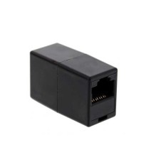 Cupla prelungire telefonica modulara RJ11 6P4C negru Well foto
