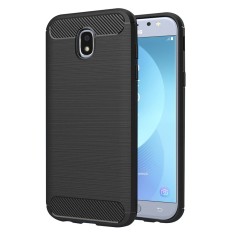 Husa Samsung Galaxy J5 2017 J530 Galaxy J5 Pro 2017 Techsuit Carbon Silicone, negru
