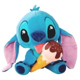 Jucarie de plus, Disney Stitch cu Ice Cream, 25 cm