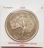 1867 Insula Man 1 crown 1999 Elizabeth II (Diver) Sydney km 924, Europa