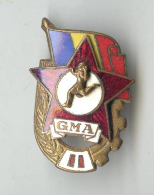 Insigna veche Campion 1949 - locul II foto