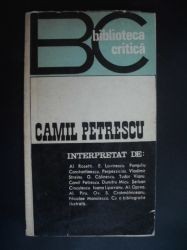Camil Petrescu interpretat de:Al.Rosetti,I.Lovinescu foto