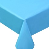 Față de Masă Plastic, Unică Folosință, Dimensiune 137x274 cm, Culoare Bleu
