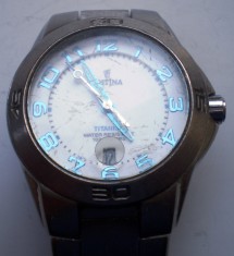 K.367 CEAS QUARTZ DE DAMA FESTINA TITANIUM ETA 978 002 6 JEWELS SWISS MADE