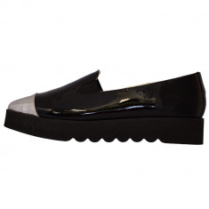 Pantofi dama, din piele naturala, marca Kristin Style, 401-01-83, negru , marime: 39 foto