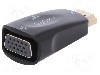 Cablu {{Tip cablu de conectare}}, D-Sub 15pin HD soclu, HDMI mufa, {{Lungime cablu}}, {{Culoare izola&amp;#355;ie}}, LOGILINK - CV0107