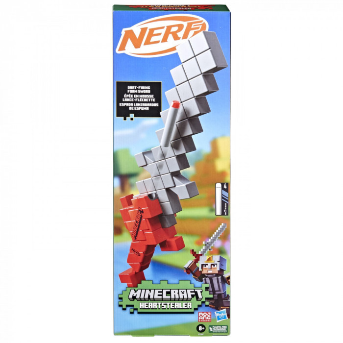 NERF BLASTER SABIE NERF MINECRAFT HEARTSTEALER SuperHeroes ToysZone