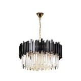 Cumpara ieftin Candelabru Cristal BLOIS 10x E27 Negru Auriu