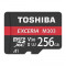 Card de memorie Toshiba M303 256GB MicroSDXC Clasa 10 UHS I U3 + Adaptor SD