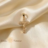 Cruciulita placata cu aur Mysterium