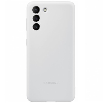 Husa Samsung EF-PG996TJEGWW silicon gri deschis pentru Samsung Galaxy S21 Plus 5G foto