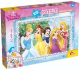 Cumpara ieftin Puzzle 2 in 1 Lisciani Disney Princess, Plus, 108 piese