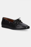 Vagabond Shoemakers mocasini de piele HILLARY femei, culoarea negru, cu toc plat, 5925-401-20