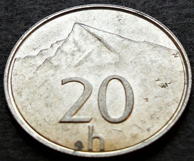 Moneda 20 HALIEROV - SLOVACIA, anul 1996 * cod 2741 foto
