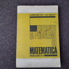 C. Ionescu-Tiu, I.MUSAT Exercitii si probleme de matematica pentru clasele IX-X