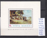 1971 Balkanfila III Bl. 84 LP 766 MNH