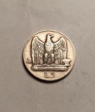 Italia 5 Lire 1926, Europa