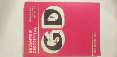 Manual geometrie descriptiva, 1982 foto
