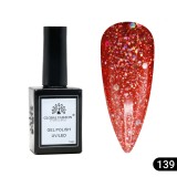 Oja semipermanentă Global Fashion, Gel polish&nbsp;Elite Glow 15&nbsp;ml,&nbsp;139