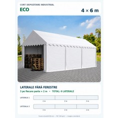 4 x 6 Cort Industrial și Depozitare Eco