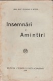 Jean Bart - Insemnari si Amintiri (editie princeps)