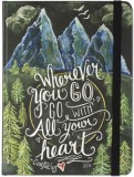 Wherever You Go, Go with All Your Heart Journal (Diary, Notebook)