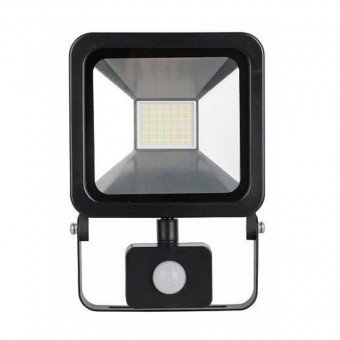 Proiector cu led si senzor de miscare Strend Pro Floodlight AGP-30, 30W, 2400 lm, IP44 foto