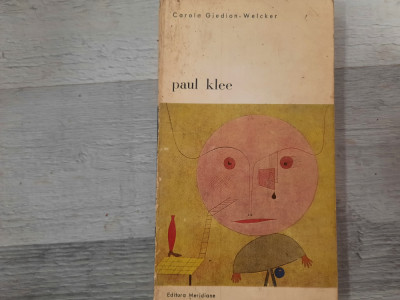 Paul Klee de Carola Giedion-Welcker foto