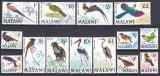 DB1 Fauna Africana Pasari 1968 Malawi 14 v. MNH