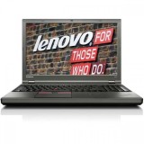Laptop Refurbished Lenovo ThinkPad W541, I7-4710MQ, 8 GB RAM, 256 GB SSD NOU, Windows 10 Pro, Placa Video Nvidia Quadro K1100M, Webcam, Tastatura US/U