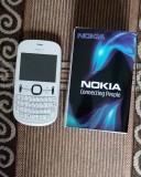 Nokia Asha 200 alb in stare impecabila - ca NOU