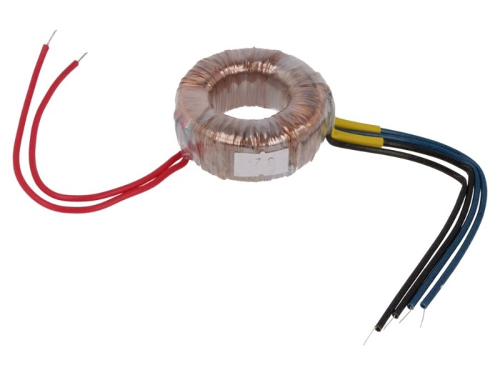 Transformator toroidal 20VA 230V AC 8V 1,25A